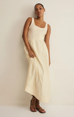 Z Supply Kensie Midi Dress in Cloud
