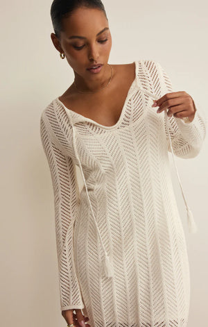 Z Supply Falling Waters Dress in Cloud