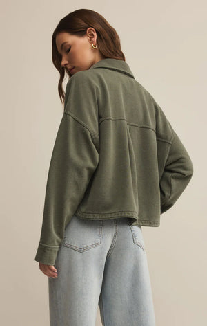 Z Supply All Day Cropped Knit Jacket
