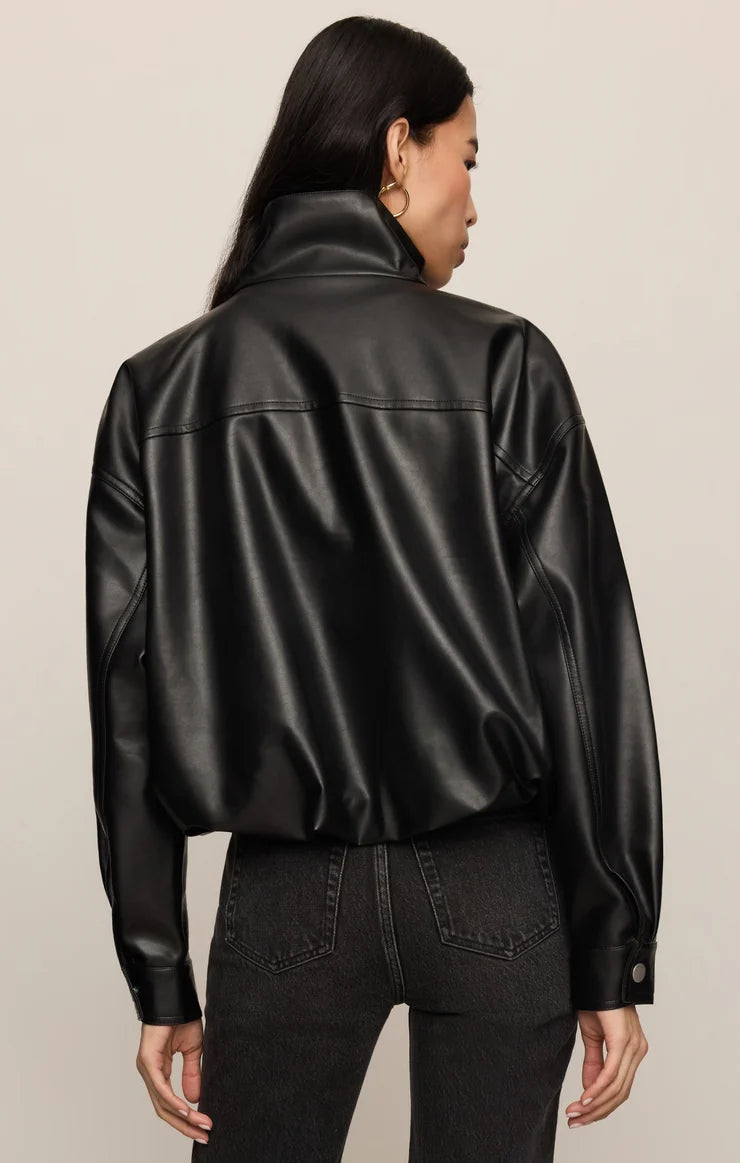 Z Supply Corin Bubble Hem Jacket