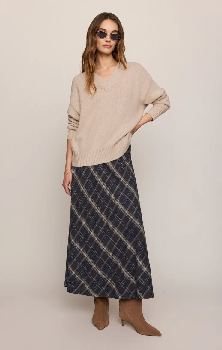 Z Supply Crestview Plaid Skirt