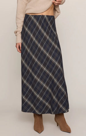 Z Supply Crestview Plaid Skirt