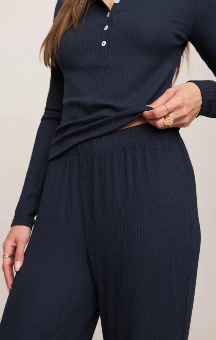 Z Supply Just Right Eclipse Rib Pant