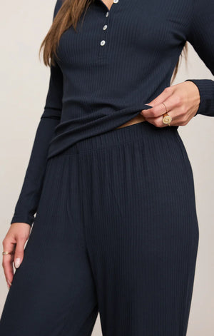 Z Supply Just Right Eclipse Rib Pant