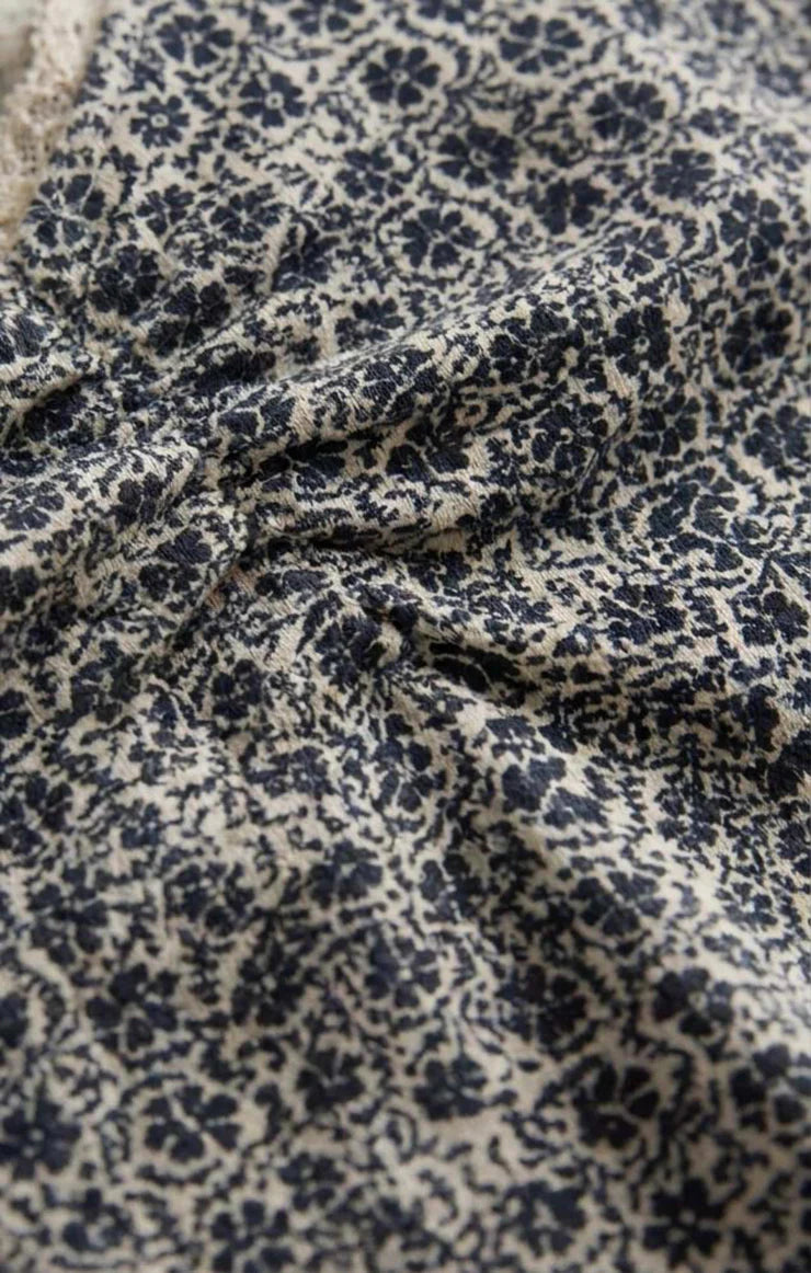 Z Supply Floral Short Sleeve Top