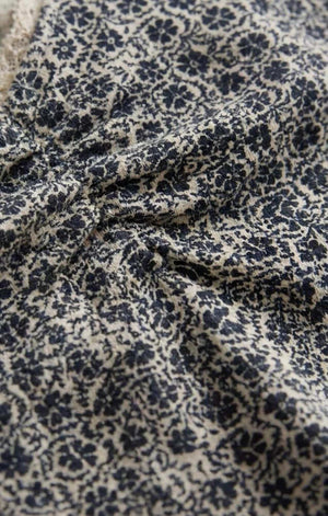 Z Supply Floral Short Sleeve Top