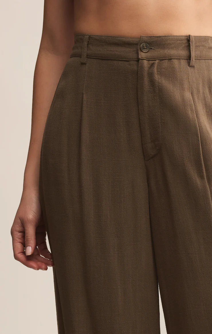 Z Supply Vista Pant in Tavern Brown