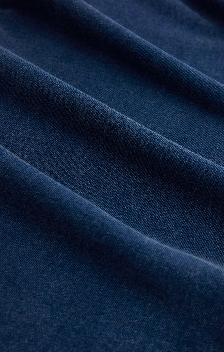 Z Supply Entourage Knit Denim Pant in Indigo