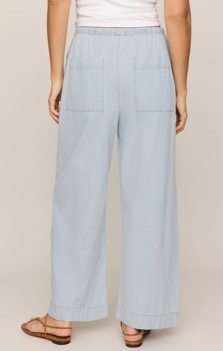 Z Supply Kit Twill Seaboard Stripe Carpenter Pant
