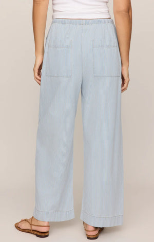 Z Supply Kit Twill Seaboard Stripe Carpenter Pant