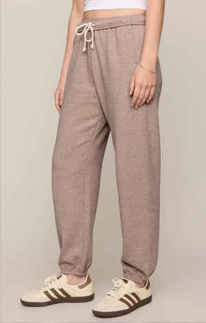 Z Supply Heather Ash Uptown Jogger