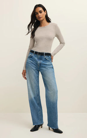 Z Supply Second Skin Crew LS