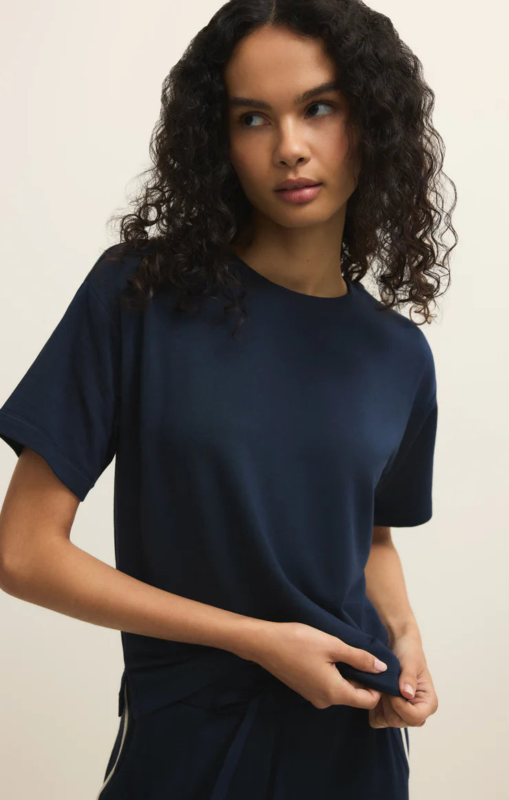 Z Supply Harbor Top in Eclipse Navy