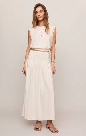 Z Supply White Merit Tank Top