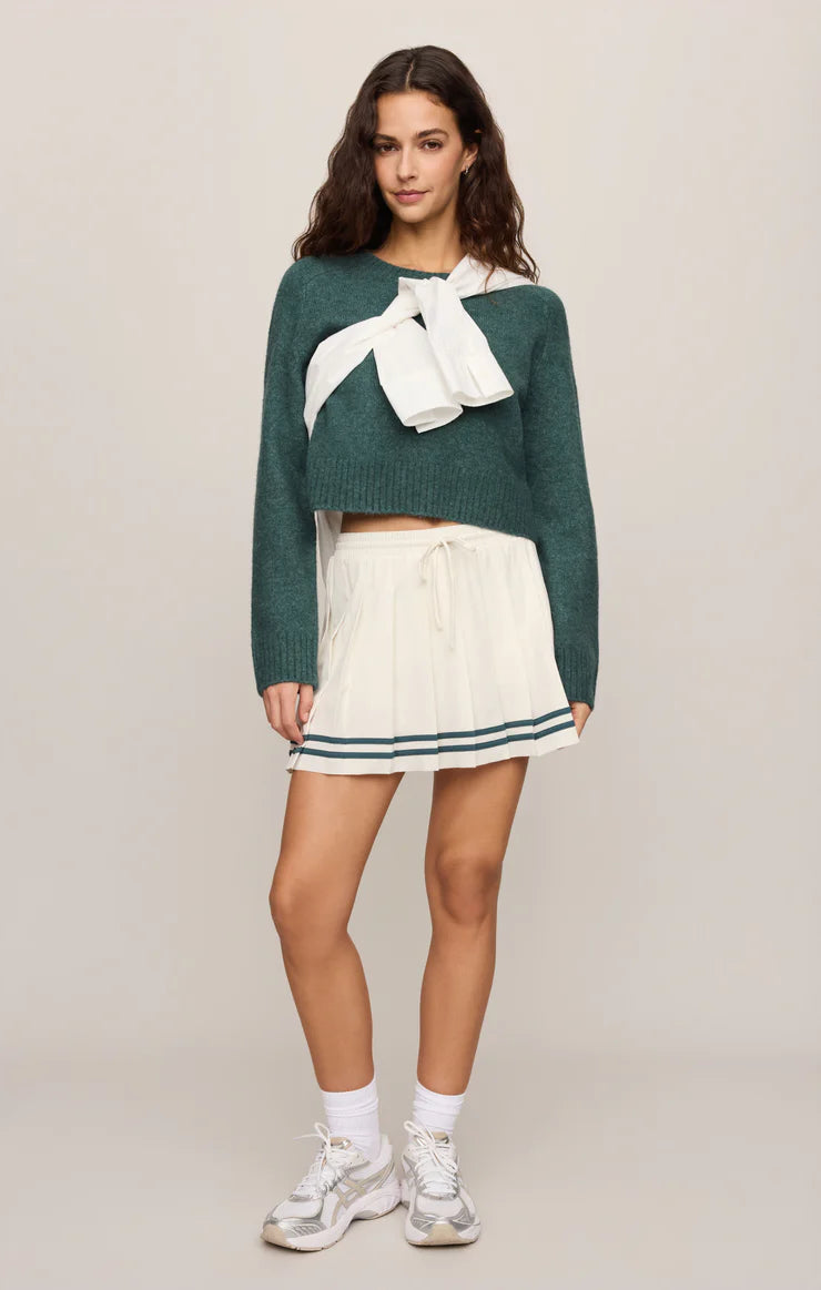 Z Supply Stand In Sweater in Emerald Cove