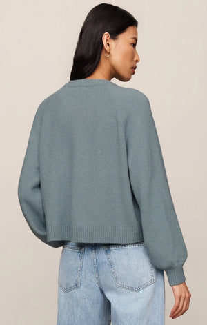 Z Supply Coming Up Sweater in Soft Succulent