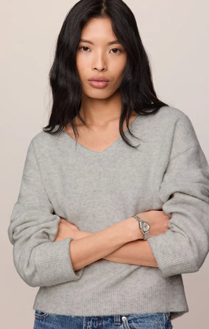 Z Supply Cerro Sweater in Feather Grey