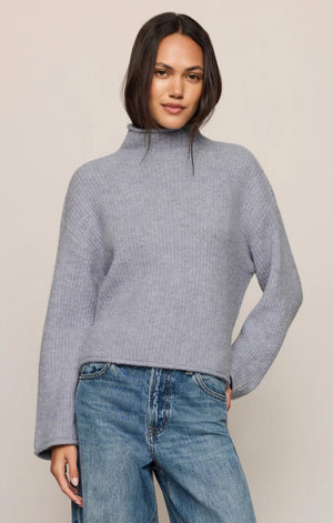 Z Supply Warm Wishes Sweater in Silver Lake