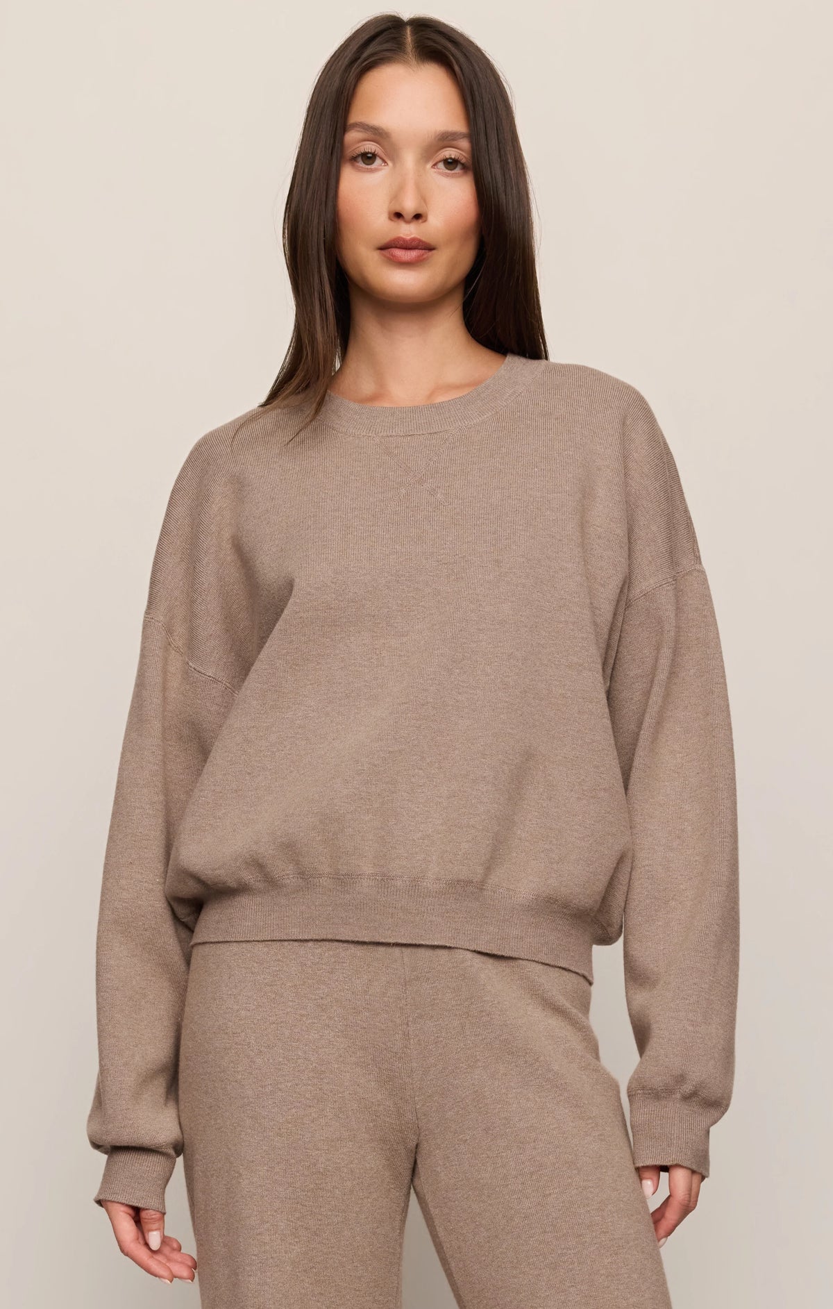 Z Supply Take It Easy Sweater in Heather Ash