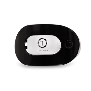 Round Flat Hair Clip | Med. | Jet Black