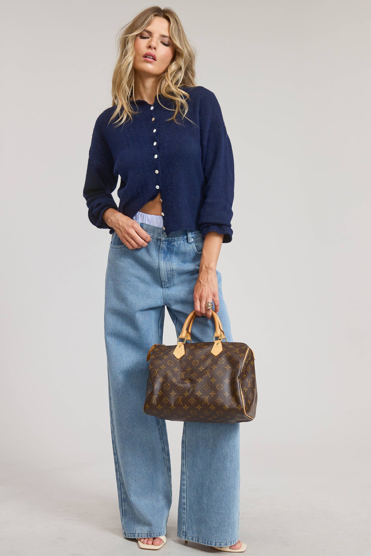 Essential Button Down Cardigan Sweater