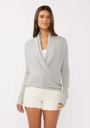 Victoria Knit Long Sleeve Tie Front Cardigan - 2 Colors