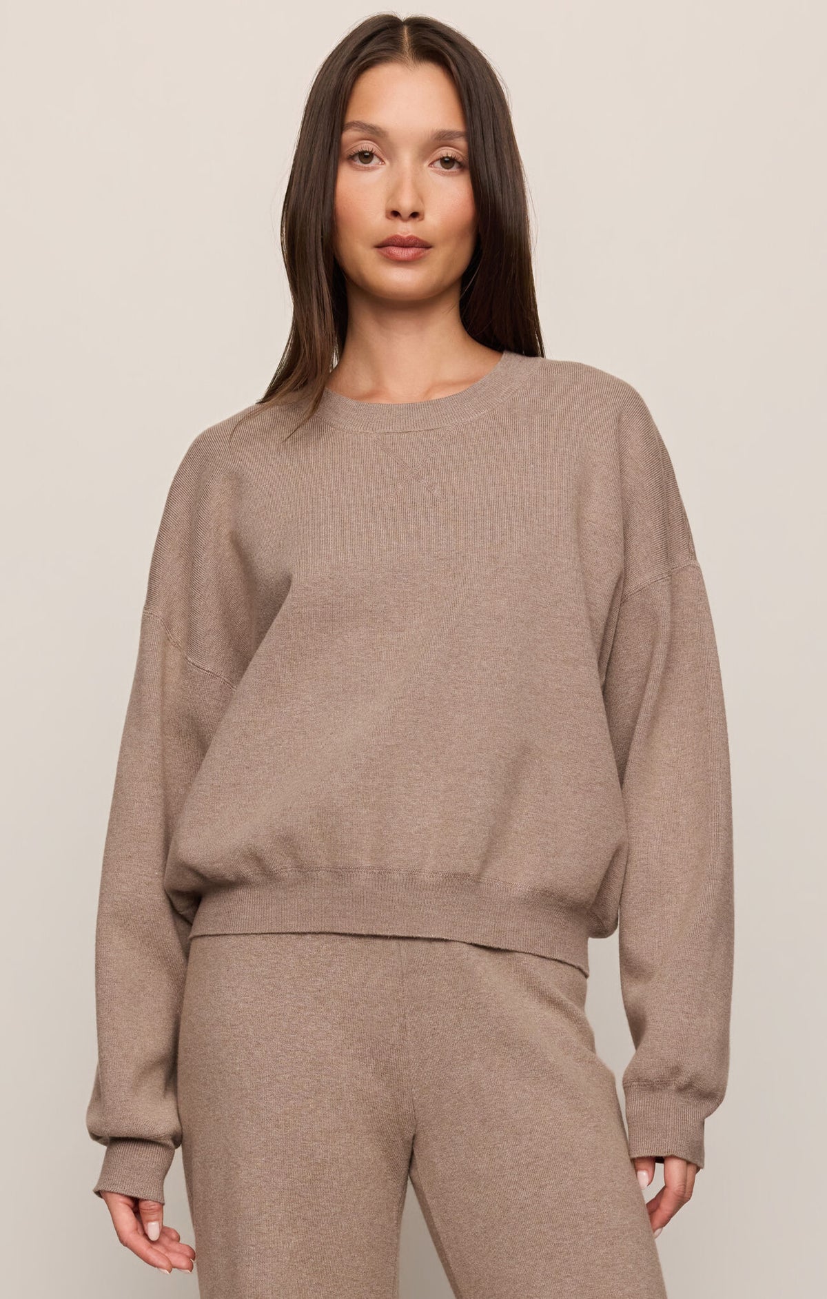 Z Supply Take It Easy Sweater in Heather Ash