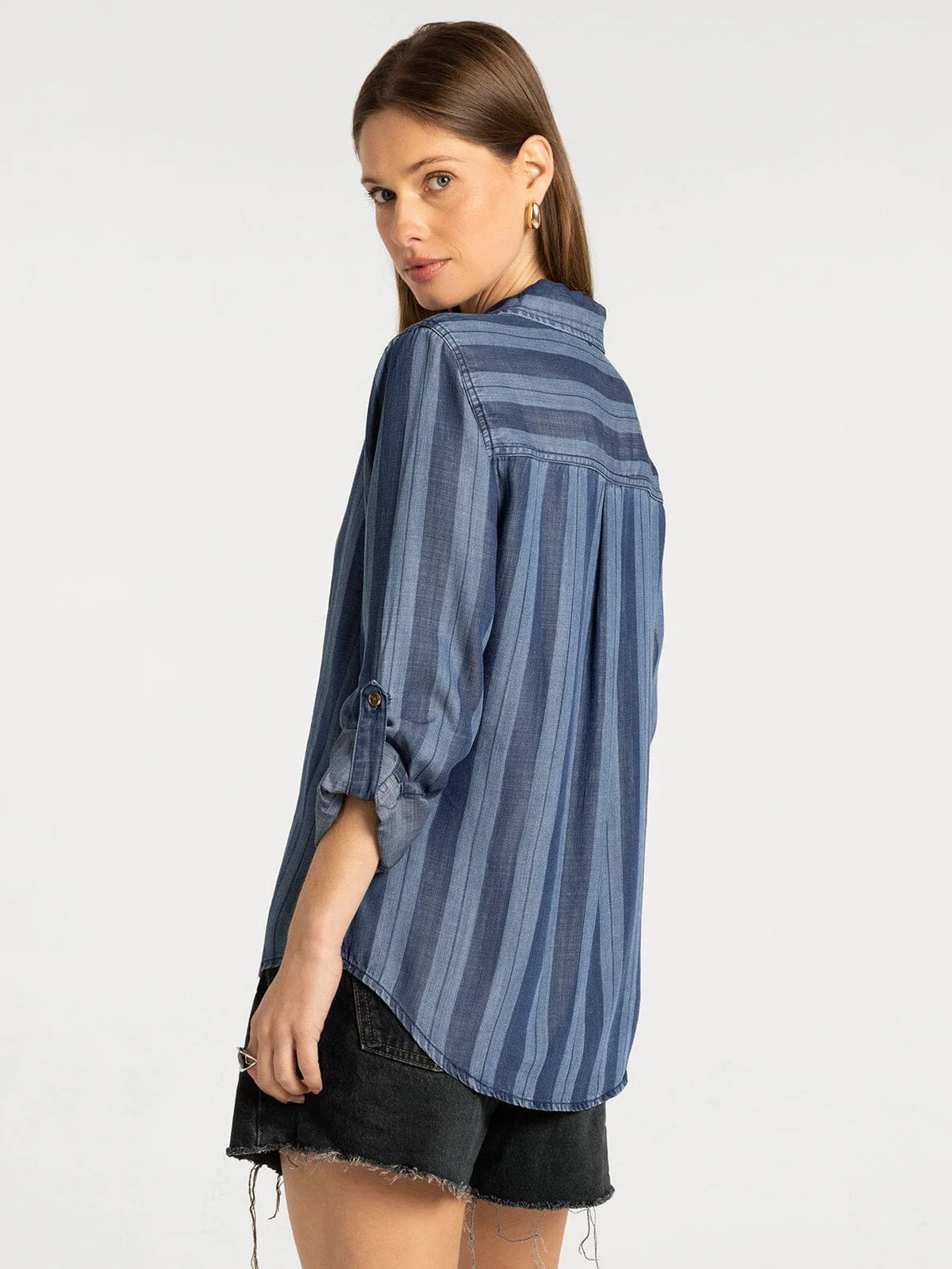 Anna Shirt in Eva Stripe