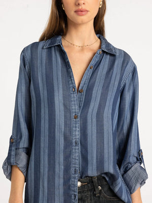 Anna Shirt in Eva Stripe