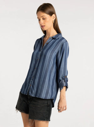 Anna Shirt in Eva Stripe