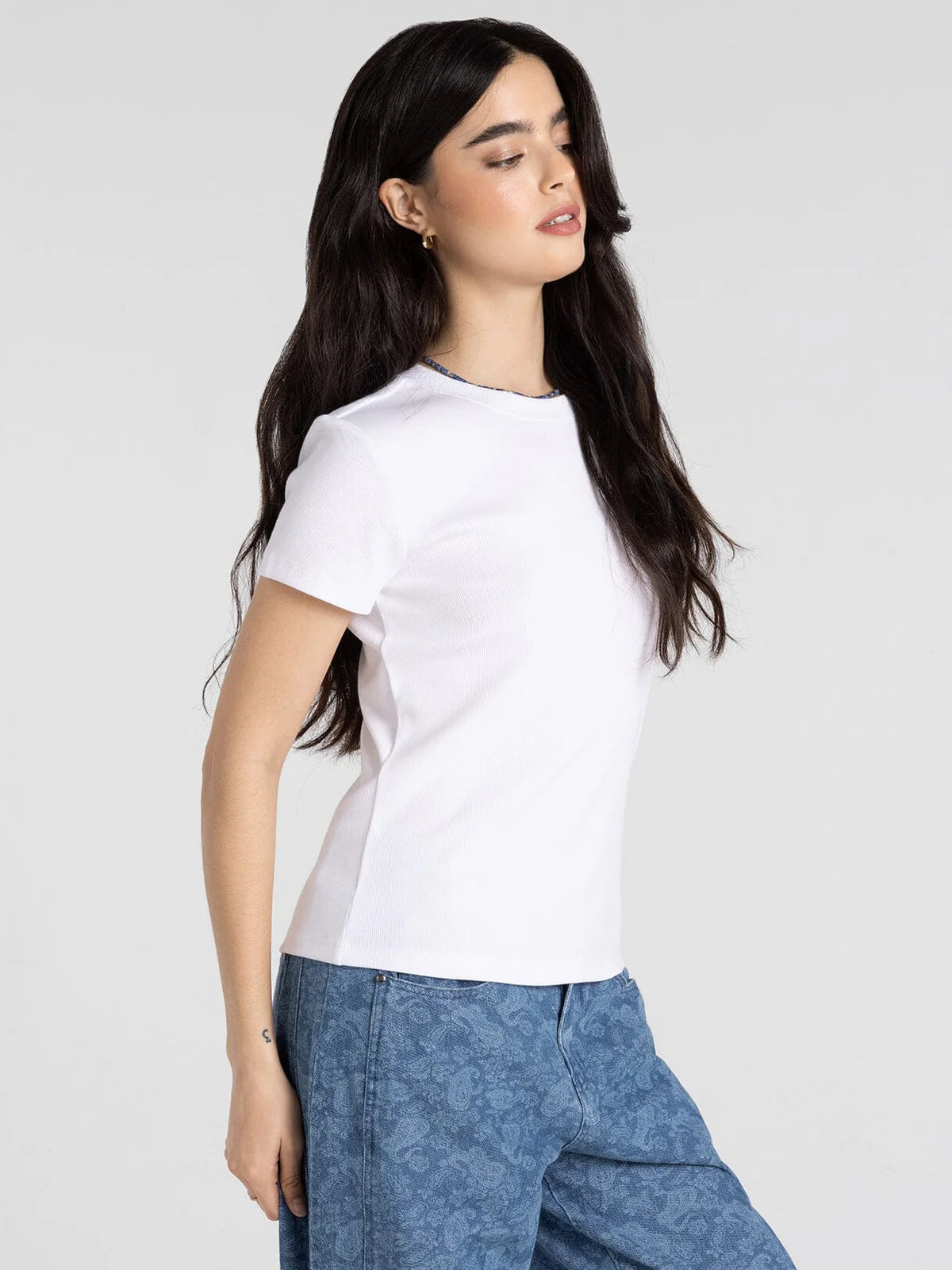Annie Tee in White