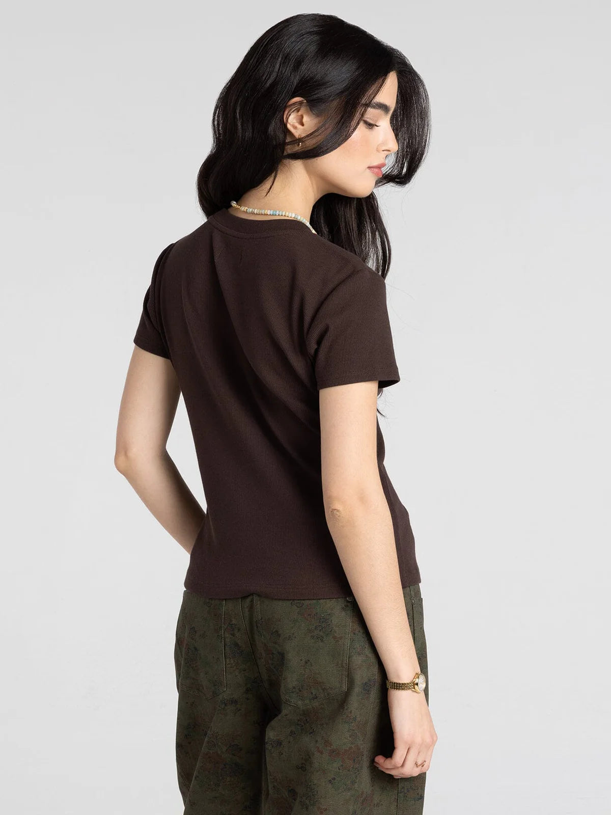 Annie Tee in Coffee Bean