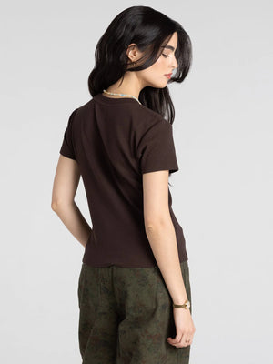 Annie Tee in Coffee Bean