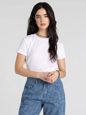 Annie Tee in White
