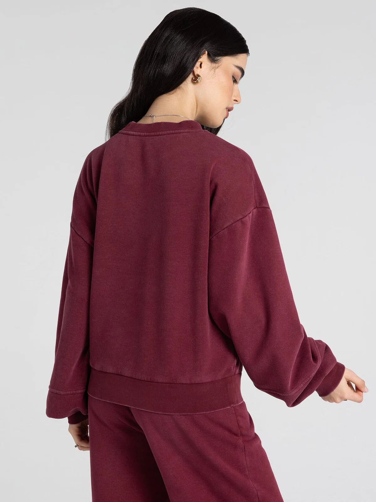 Ashford Sweatshirt in Zinfandel