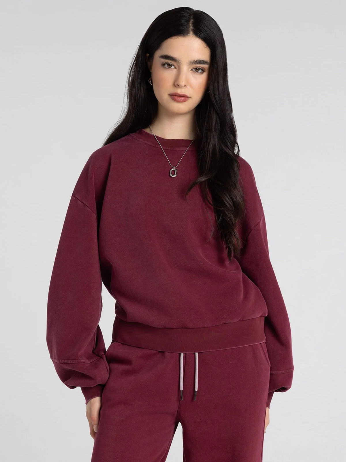 Ashford Sweatshirt in Zinfandel