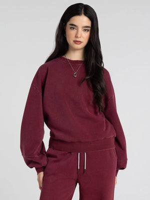 Ashford Sweatshirt in Zinfandel