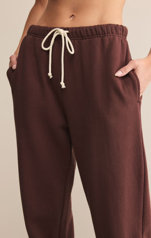 Z Supply Stadium Cotton Sandalwood Jogger