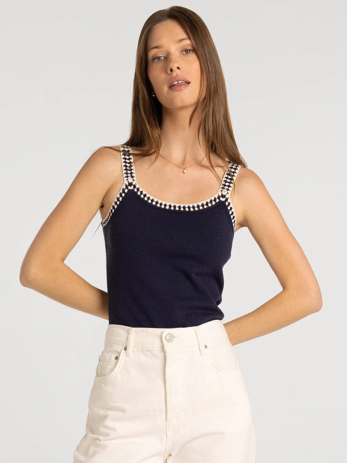 Brittania Tank In Navy