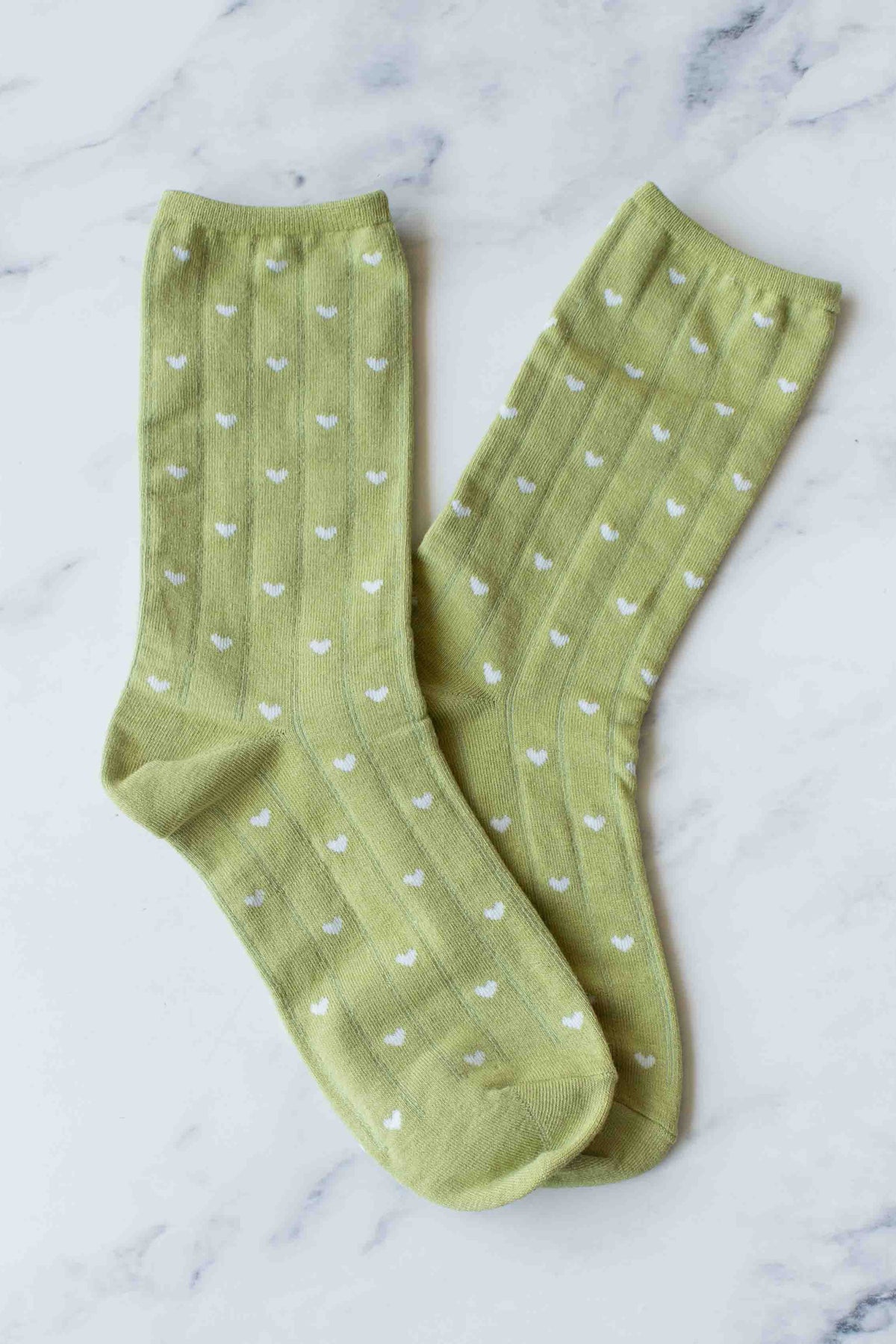 Women's Heart Crew Socks