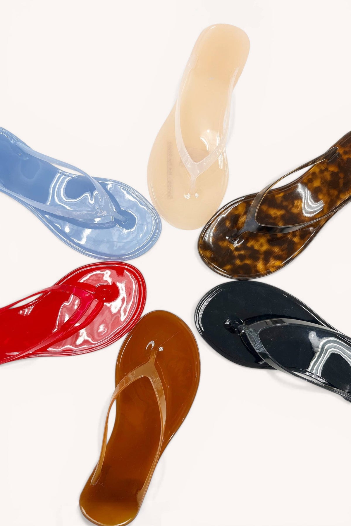 Kate Red Jelly Flip Flop