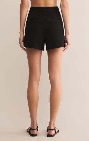 Z Supply Dimitri Twill Short Black