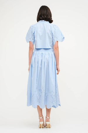 Sofie The Label Margot Baby Blue Blouse