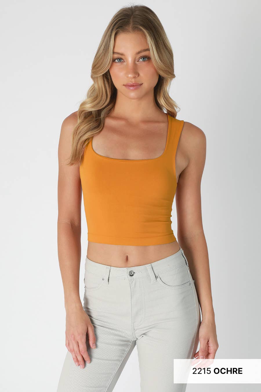 NIKIBIKI Clean Line Square Neck Top - 4 Colors