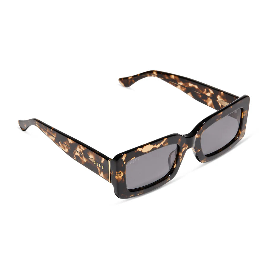DIFF Indy Espresso Tortoise Sunglasses