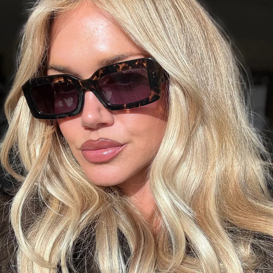 DIFF Indy Espresso Tortoise Sunglasses