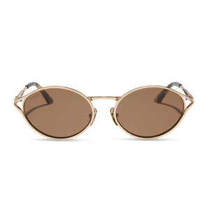 DIFF Limoncello Gold Sunglasses