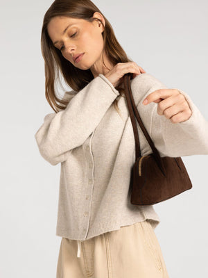 Dover Button Front Cardigan Sweater