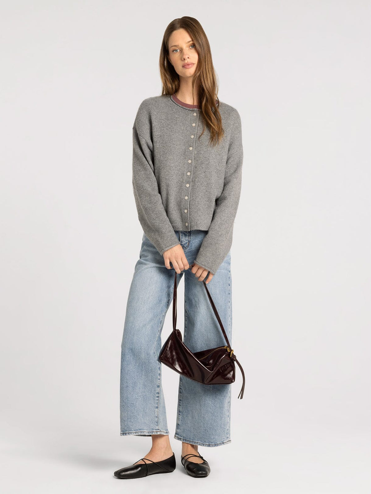 Dover Button Front Cardigan Sweater