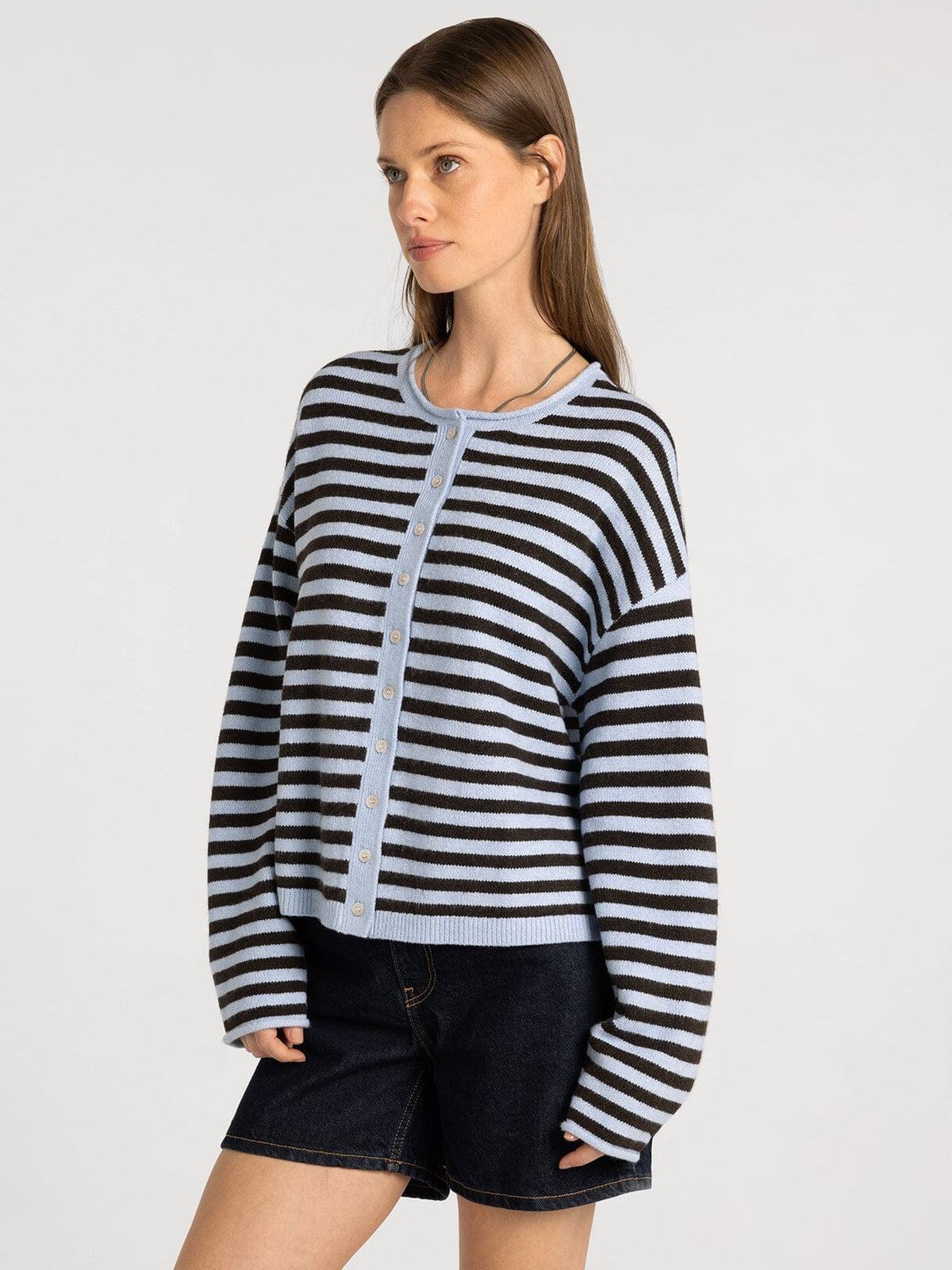 Dover Button Front Cardigan Sweater